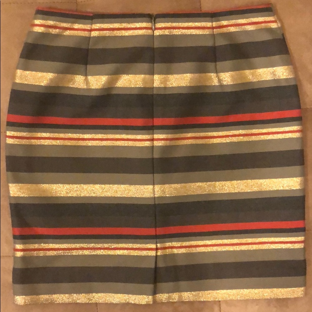 🍁Fall🍁Metallic Striped Skirt 🍁